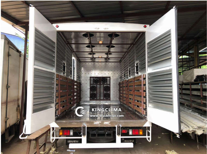 K-980 Truck Refrigeration Units for Transporting Chicken Seedlings